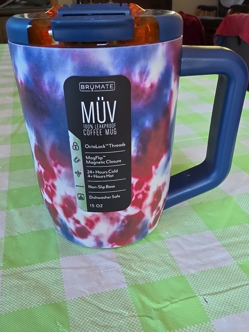 MÜV 15 oz Travel Coffee Mug Starburst